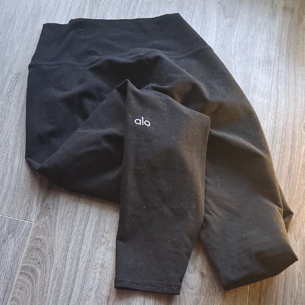 ALO Yoga Kids Charcoal Leggings